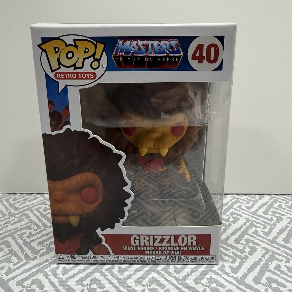 Funko Pop! Vinyl: Masters of the Universe - Grizzlor (Flocked) - Funko. NIB
